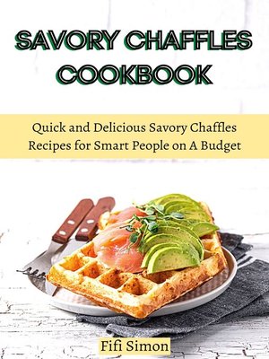 cover image of Keto Chaffle Recipes Cookbook